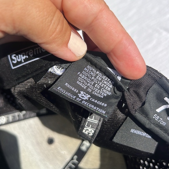 Supreme New Era Mesh Box Logo Cap Fitted 7 3/8. - Picture 11 of 17